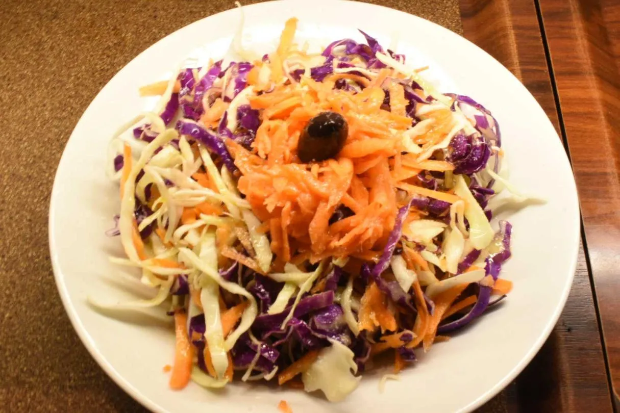 Cabbage carrot mix